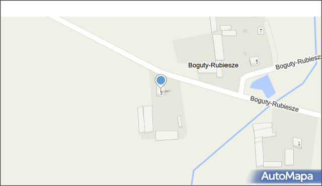 Boguty-Rubiesze, Boguty-Rubiesze, 3, mapa Boguty-Rubiesze