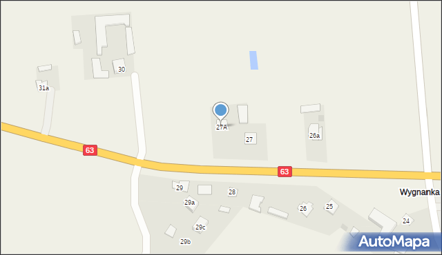 Bojanówka, Bojanówka, 27A, mapa Bojanówka