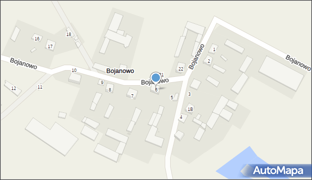 Bojanowo, Bojanowo, 6, mapa Bojanowo