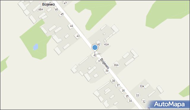 Bojewo, Bojewo, 41, mapa Bojewo