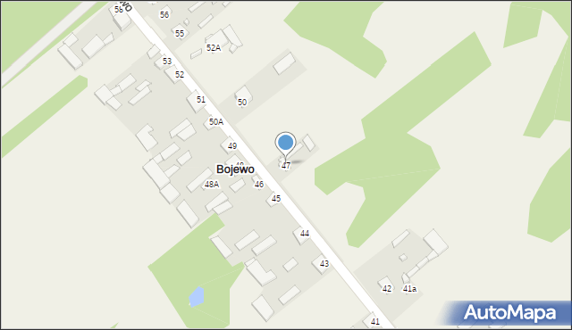 Bojewo, Bojewo, 47, mapa Bojewo