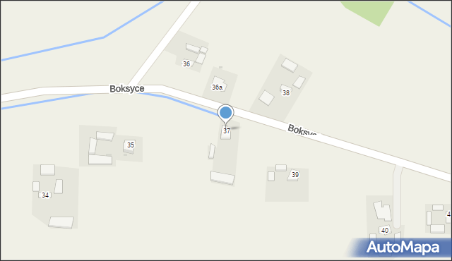 Boksyce, Boksyce, 37, mapa Boksyce