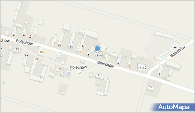 Bolechów, Bolechów, 6, mapa Bolechów