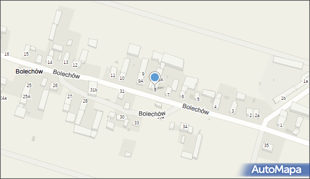 Bolechów, Bolechów, 8, mapa Bolechów