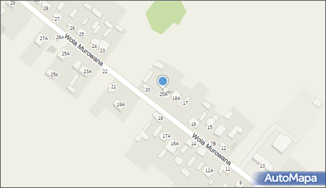 Bolechowice, Bolechowice, 20A, mapa Bolechowice