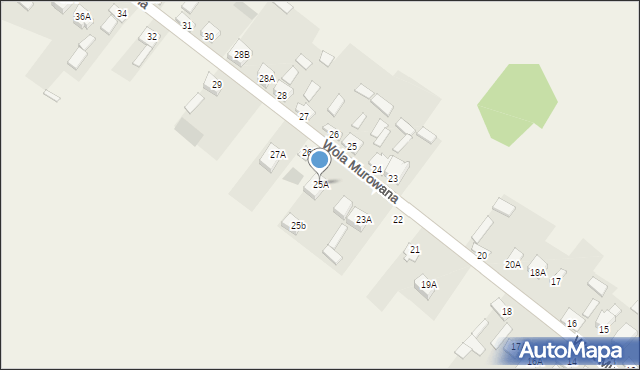 Bolechowice, Bolechowice, 25A, mapa Bolechowice