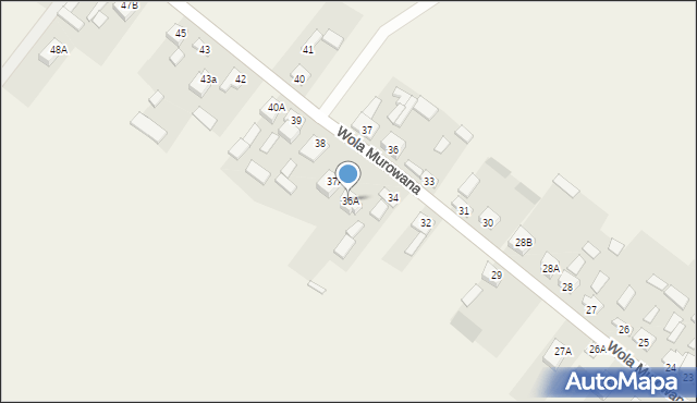 Bolechowice, Bolechowice, 36A, mapa Bolechowice