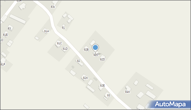 Bolechowice, Bolechowice, 92C, mapa Bolechowice