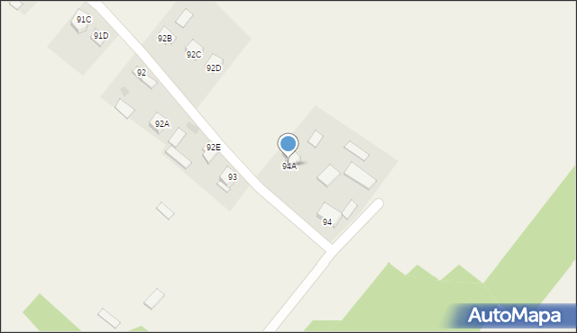 Bolechowice, Bolechowice, 94A, mapa Bolechowice