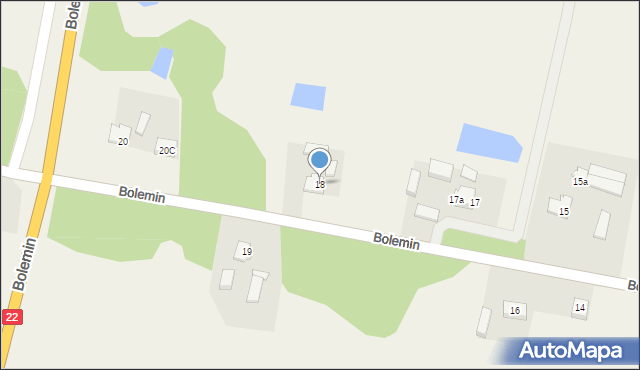 Bolemin, Bolemin, 18, mapa Bolemin