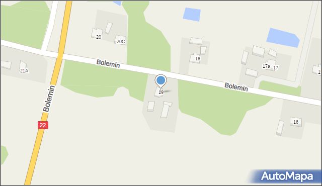 Bolemin, Bolemin, 19, mapa Bolemin