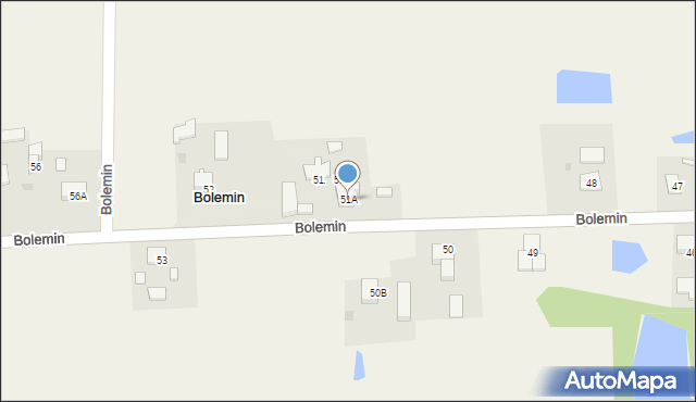 Bolemin, Bolemin, 51A, mapa Bolemin