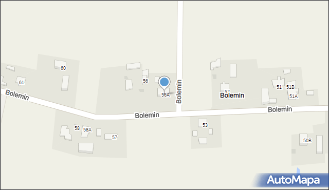 Bolemin, Bolemin, 56A, mapa Bolemin