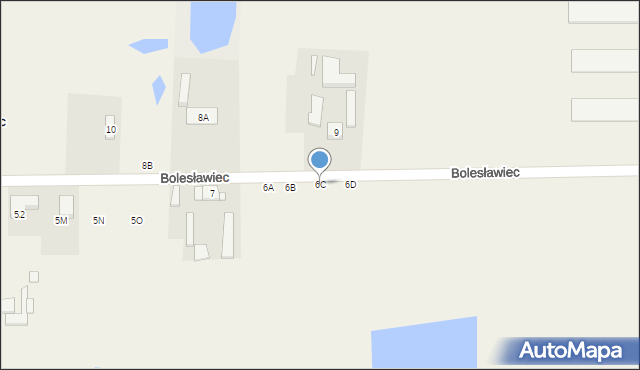 Bolesławiec, Bolesławiec, 6C, mapa Bolesławca