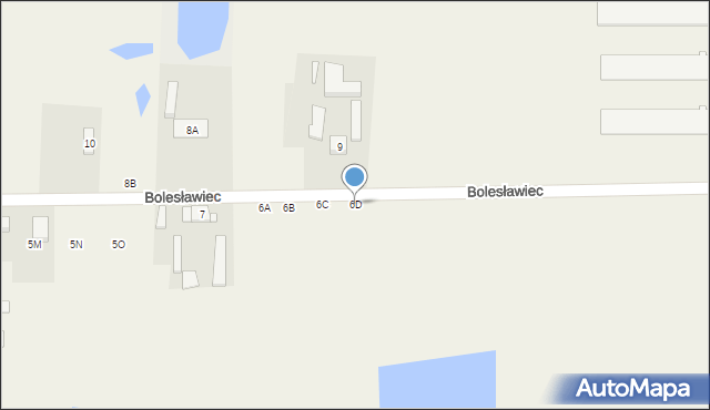 Bolesławiec, Bolesławiec, 6D, mapa Bolesławca