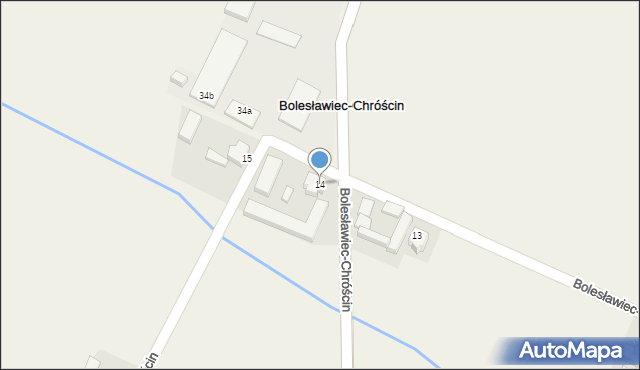 Bolesławiec-Chróścin, Bolesławiec-Chróścin, 14, mapa Bolesławiec-Chróścin