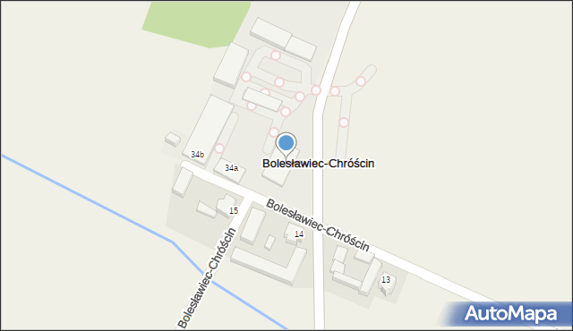 Bolesławiec-Chróścin, Bolesławiec-Chróścin, 34, mapa Bolesławiec-Chróścin