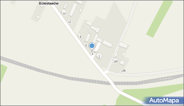 Bolesławów, Bolesławów, 4, mapa Bolesławów