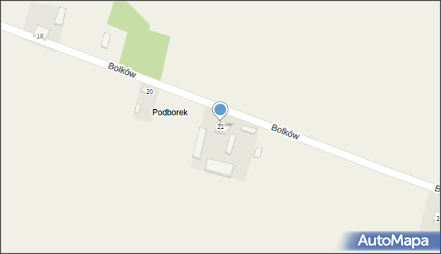 Bolków, Bolków, 21, mapa Bolków