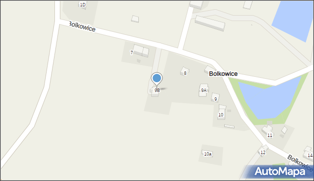 Bolkowice, Bolkowice, 9B, mapa Bolkowice