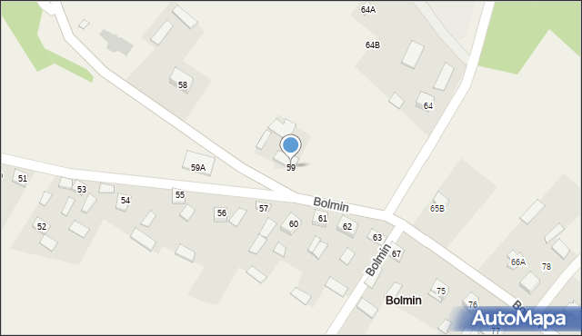 Bolmin, Bolmin, 59, mapa Bolmin