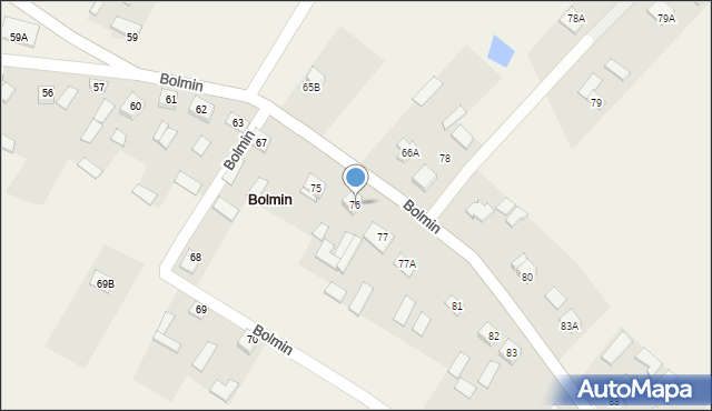 Bolmin, Bolmin, 76, mapa Bolmin