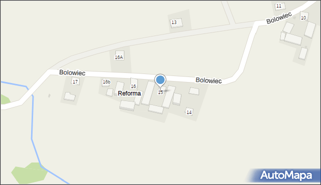 Bolowiec, Bolowiec, 15, mapa Bolowiec