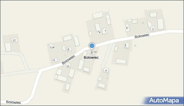 Bolowiec, Bolowiec, 8, mapa Bolowiec