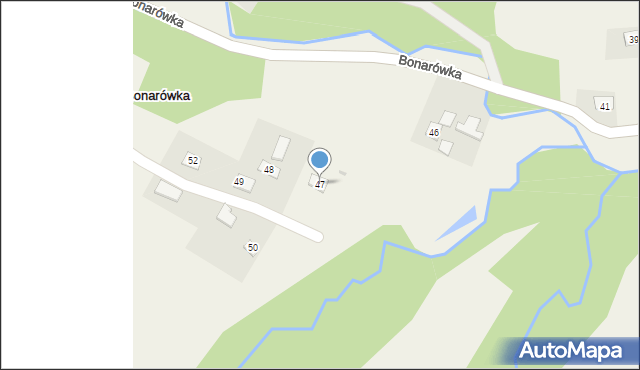 Bonarówka, Bonarówka, 47, mapa Bonarówka