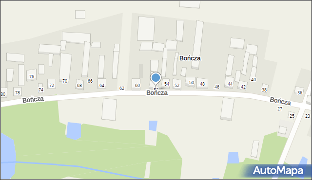 Bończa, Bończa, 56, mapa Bończa