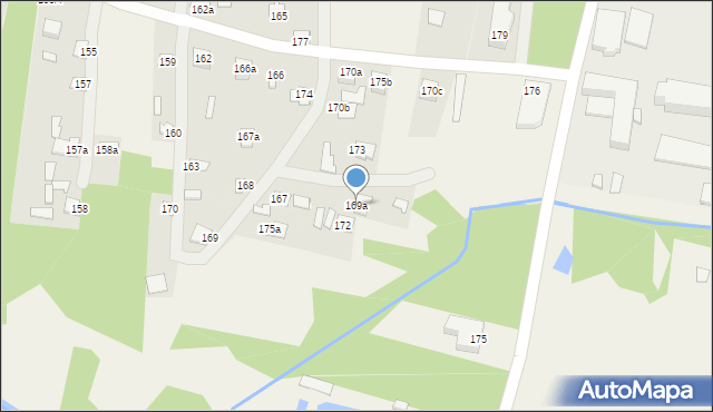 Bondyrz, Bondyrz, 169a, mapa Bondyrz