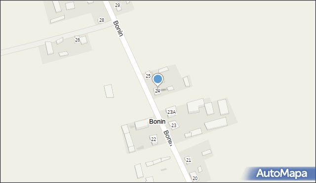 Bonin, Bonin, 24, mapa Bonin