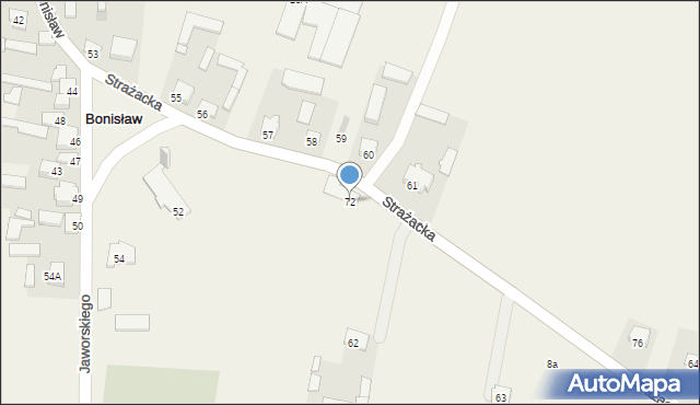Bonisław, Bonisław, 72, mapa Bonisław