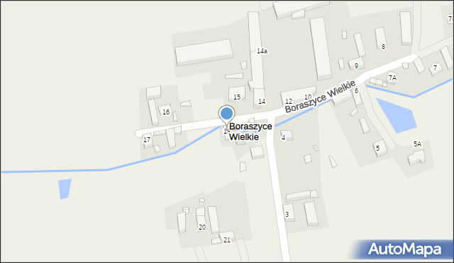 Boraszyce Wielkie, Boraszyce Wielkie, 18, mapa Boraszyce Wielkie