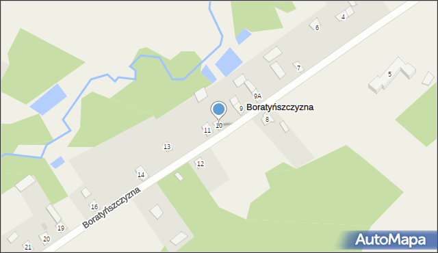 Boratyńszczyzna, Boratyńszczyzna, 10, mapa Boratyńszczyzna