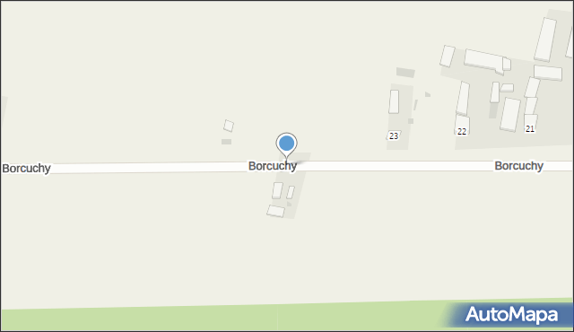 Borcuchy, Borcuchy, 24, mapa Borcuchy