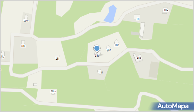 Borek Kamienny, Borek Kamienny, 18d, mapa Borek Kamienny