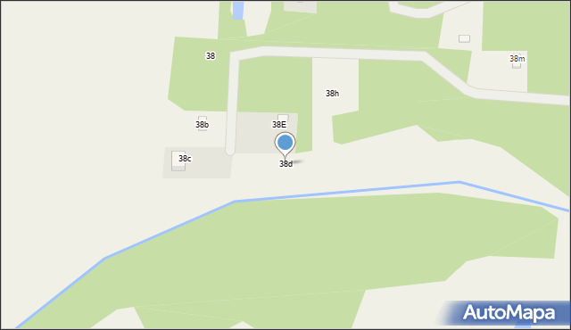 Borek Kamienny, Borek Kamienny, 38d, mapa Borek Kamienny