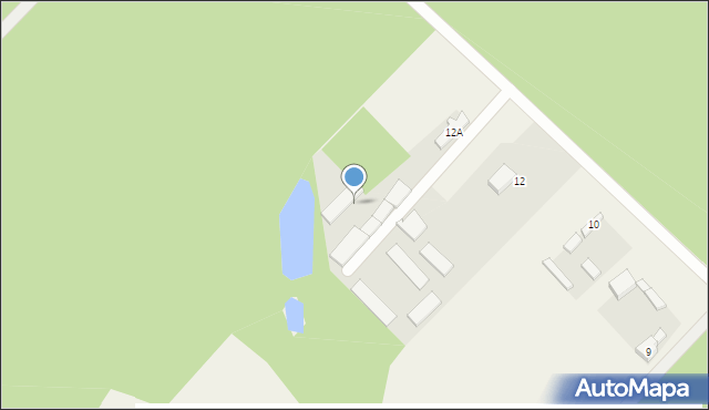 Borki, Borki, 12, mapa Borki