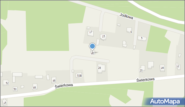 Borków, Borków, 52N, mapa Borków