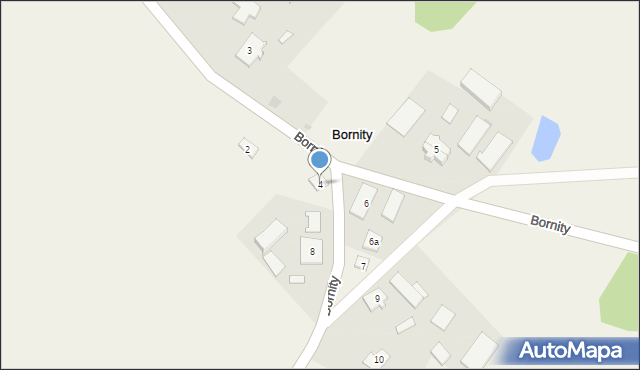 Bornity, Bornity, 4, mapa Bornity