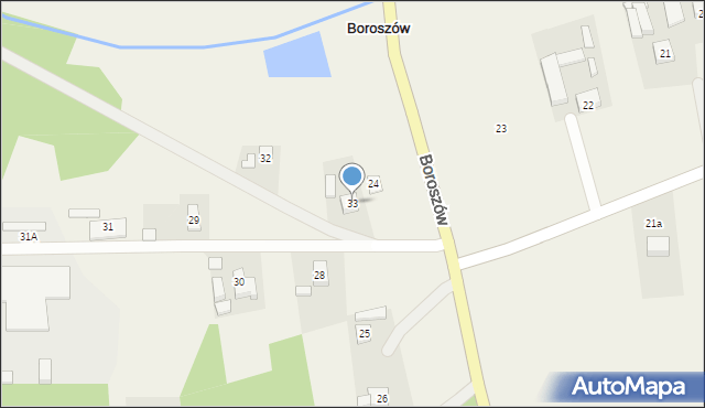 Boroszów, Boroszów, 33, mapa Boroszów