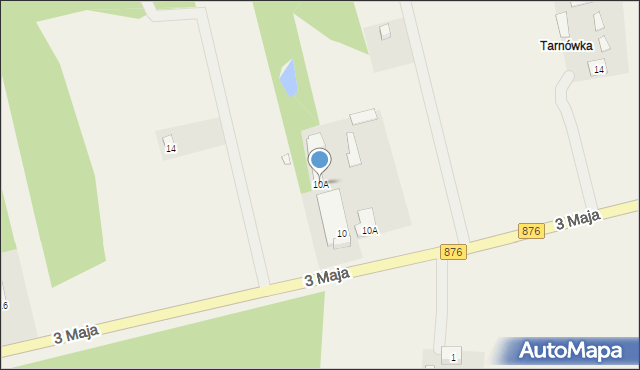 Borowiec, Borowiec, 10A, mapa Borowiec