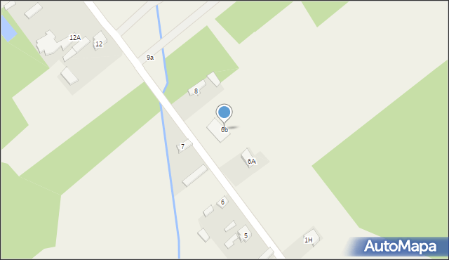 Borowiny, Borowiny, 6b, mapa Borowiny