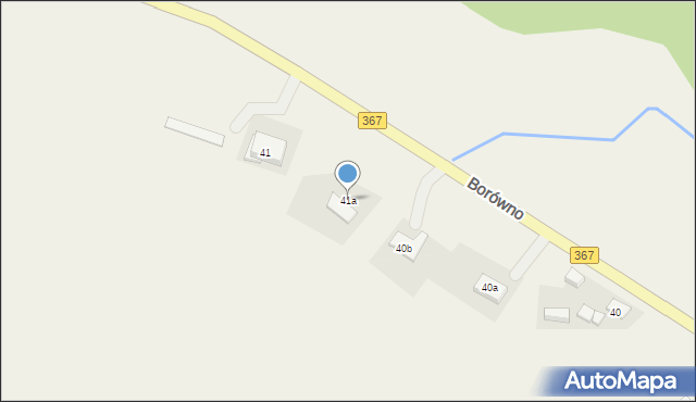 Borówno, Borówno, 41a, mapa Borówno