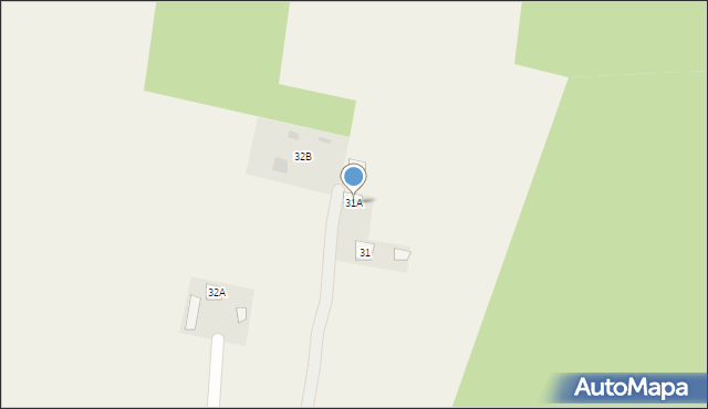 Borszewice Kościelne, Borszewice Kościelne, 31A, mapa Borszewice Kościelne