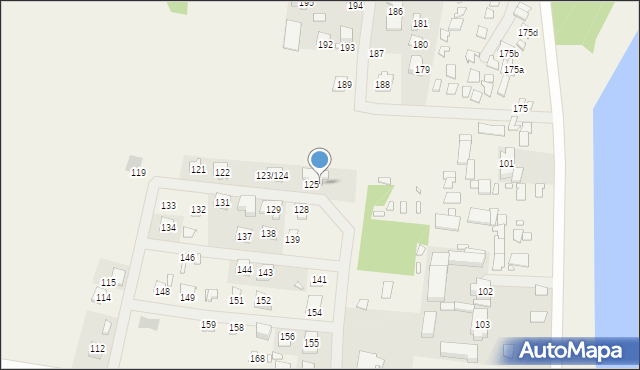 Boruja, Boruja, 126, mapa Boruja