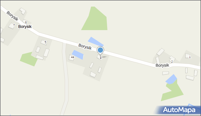 Borysik, Borysik, 4, mapa Borysik