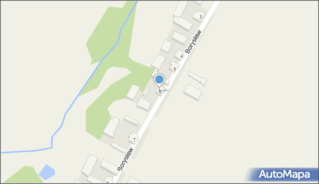 Borysław, Borysław, 6, mapa Borysław