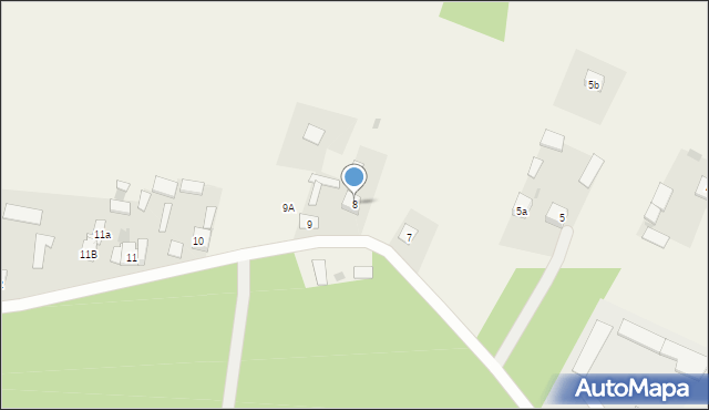 Borysów, Borysów, 8, mapa Borysów